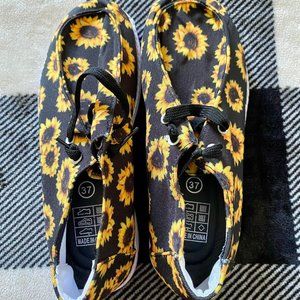 Hey Dudes Sunflower shoes